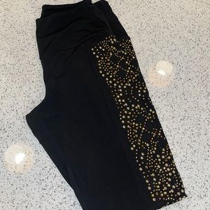 Venus studded black pants